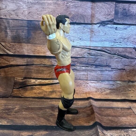 WWE Ruthless Aggression Randy Orton Jakks Pacific Action Figure Viper Red Gear - Picture 2 of 7